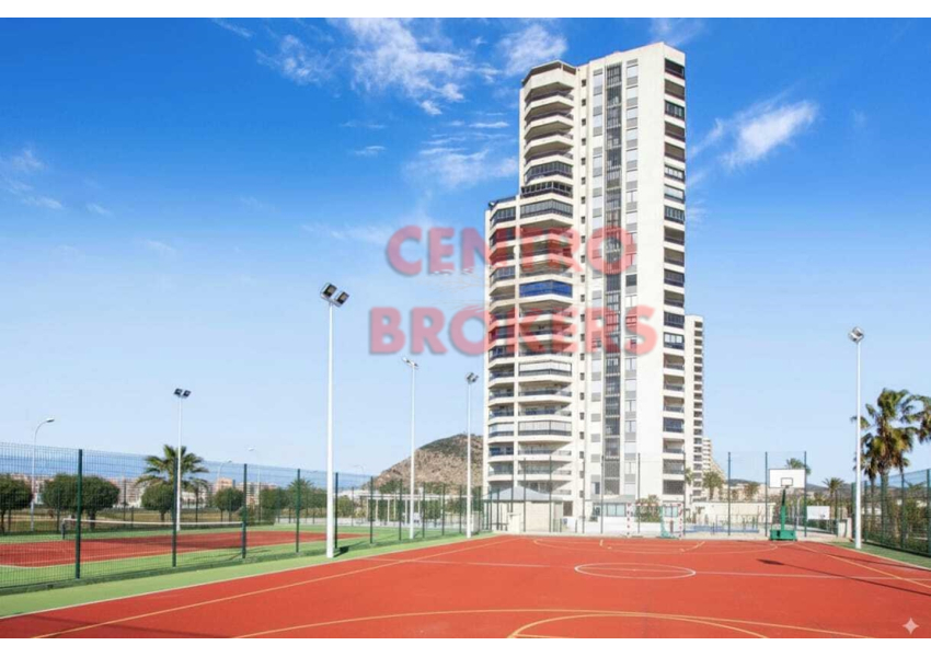 Apartament w I linii plaży z basenem w Cullera, Walencja